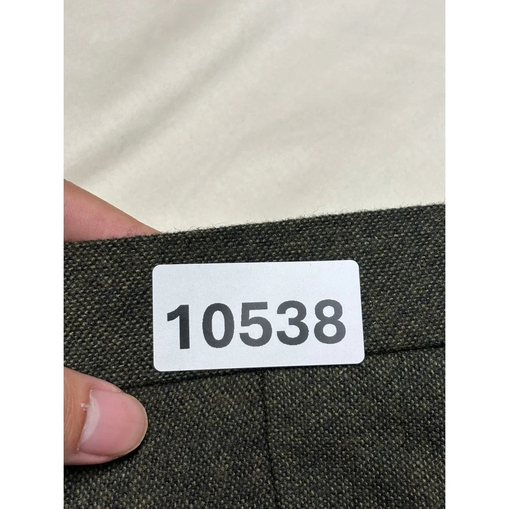 J.Crew Thompson Mens Charcoal Wool Blend Dress Pants 31x32 AA552 FA20